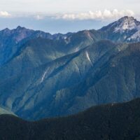 北岳からの甲斐駒ヶ岳